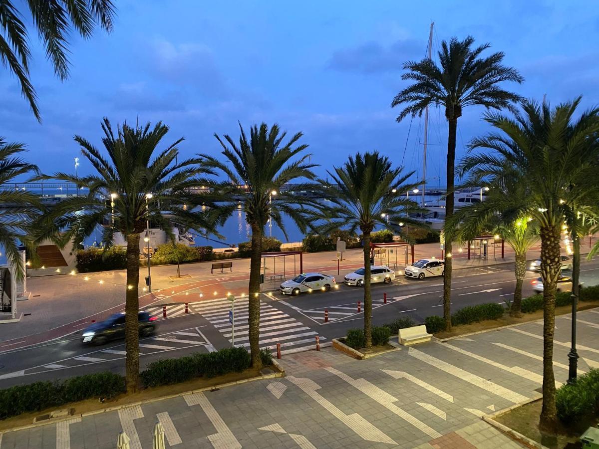 Apartamento Centro De Denia 1Ra Linea, Vistas Puerto Y Mar ภายนอก รูปภาพ